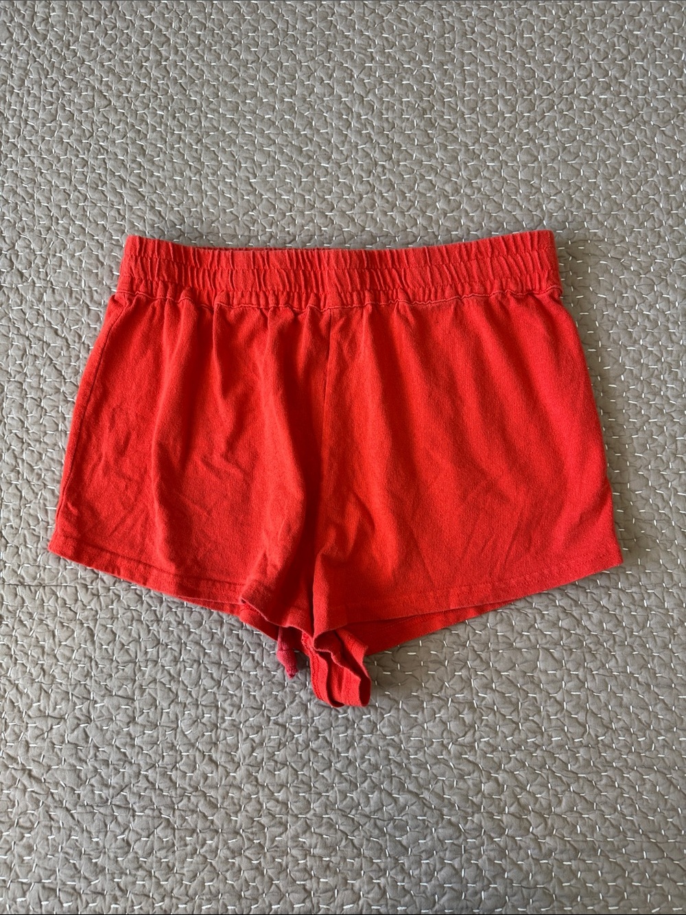 FP Beach Coral Women's Swim Coverup Shorts - Classic Elastic Waist